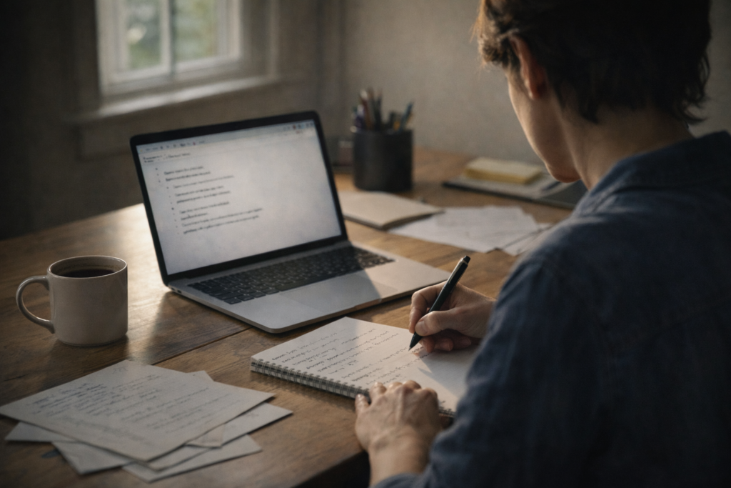 Documentary-style AI image with realistic tone