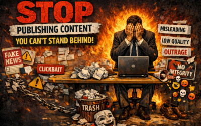 Stop Publishing Content You Can’t Stand Behind