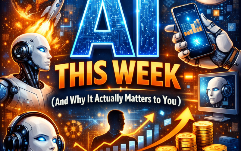 Here’s What Happened in AI This Week (And Why It Actually Matters to You)