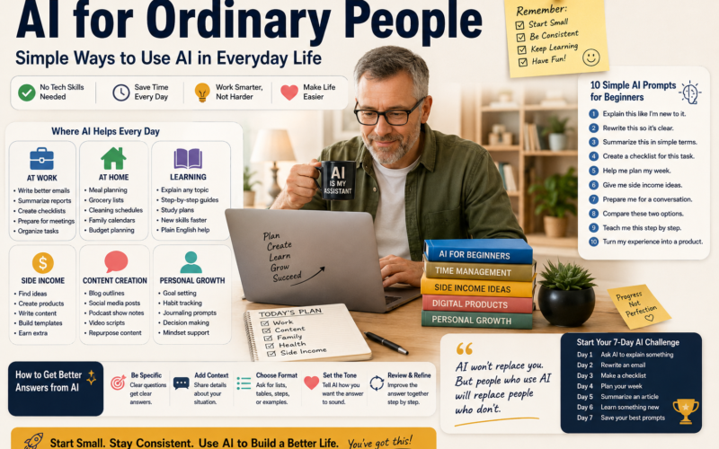 AI for Ordinary People:Simple Ways to Use AI in Everyday Life