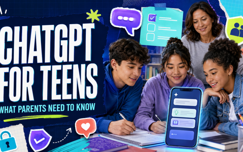 ChatGPT for Teens Is Here:What Parents Need to Know About Learning, Privacy, and Safety